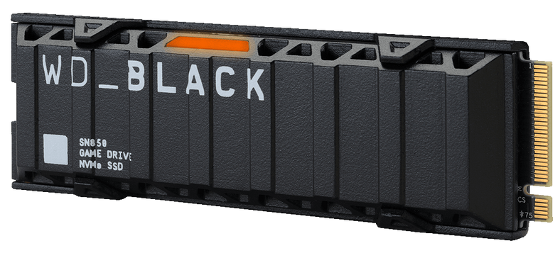 WD Black SN850 NVMe 1TB z radiatorem