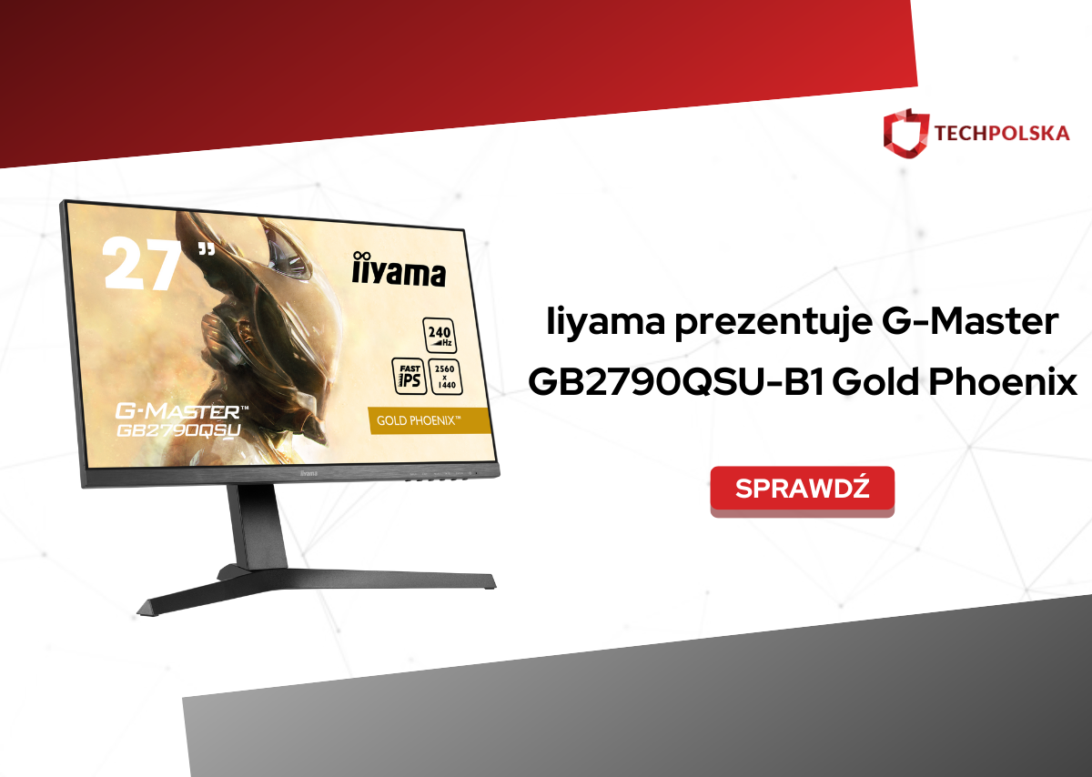 iiyama prezentuje G-Master GB2790QSU-B1 Gold Phoenix