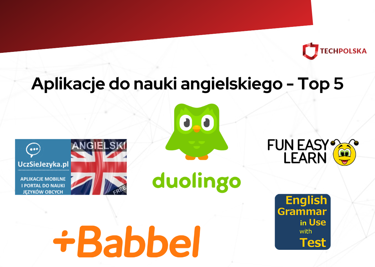 Aplikacje do nauki angielskiego - Top 5