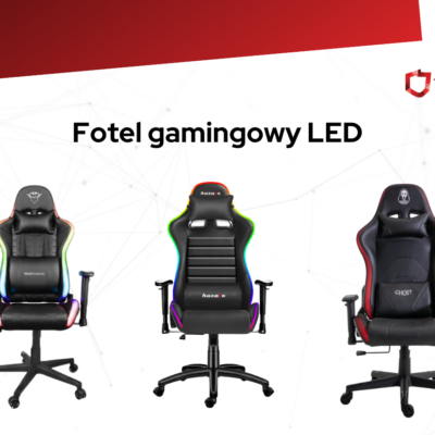 Fotel gamingowy LED