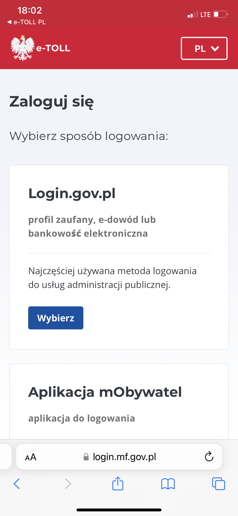 Czym jest e-TOLL gov.pl
