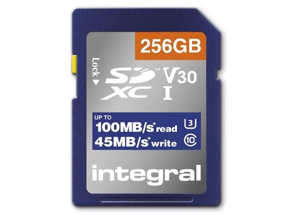 Integral Professional High Speed SDXC 256 GB V30 UHS-I