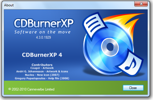 CDBurnerXP – darmowy program do nagrywania płyt CD