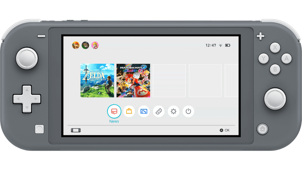 Nintendo Switch Lite wygląd