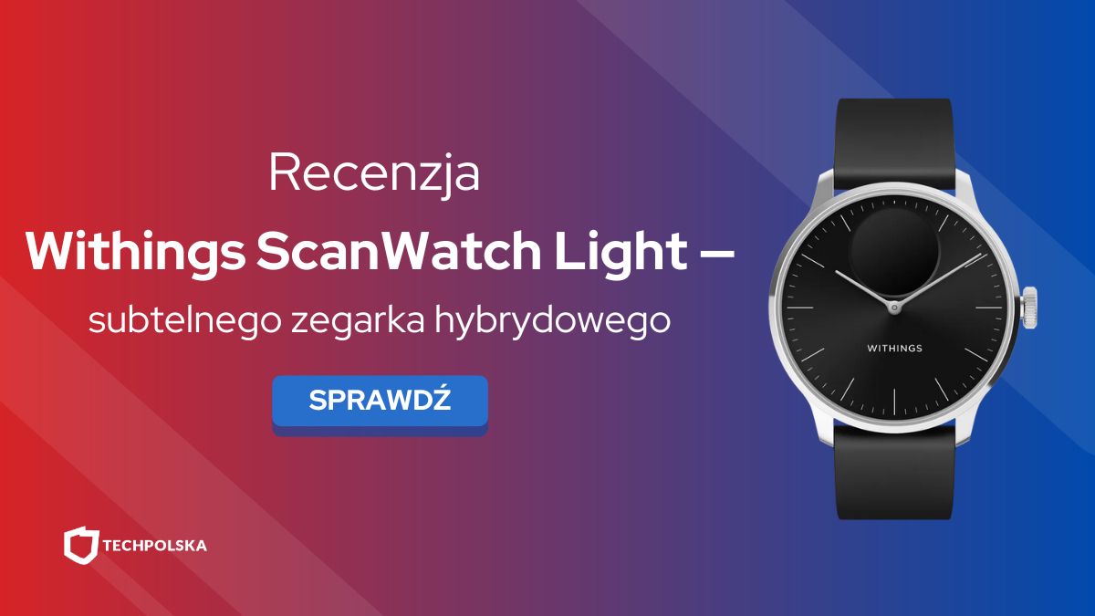 recenzja withings scanwatch light