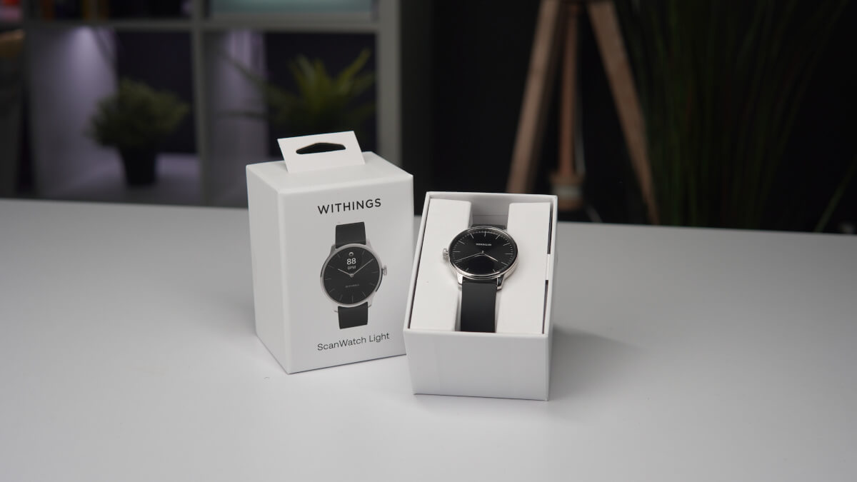 withings scanwatch light pudełko