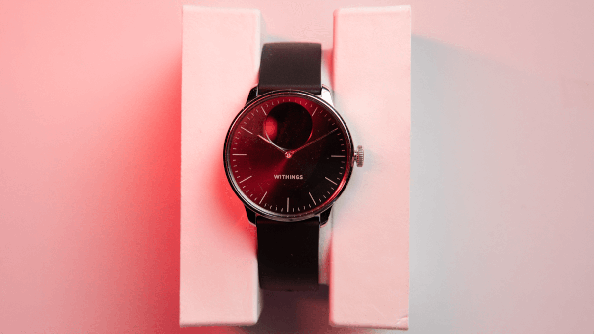 withings scanwatch light recenzja design