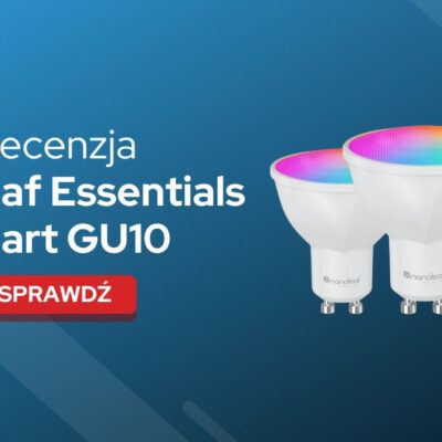 recenzja nanoleaf essentials smart gu10